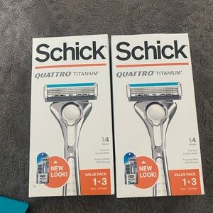 Schick Quattro Titanium Razor Pack